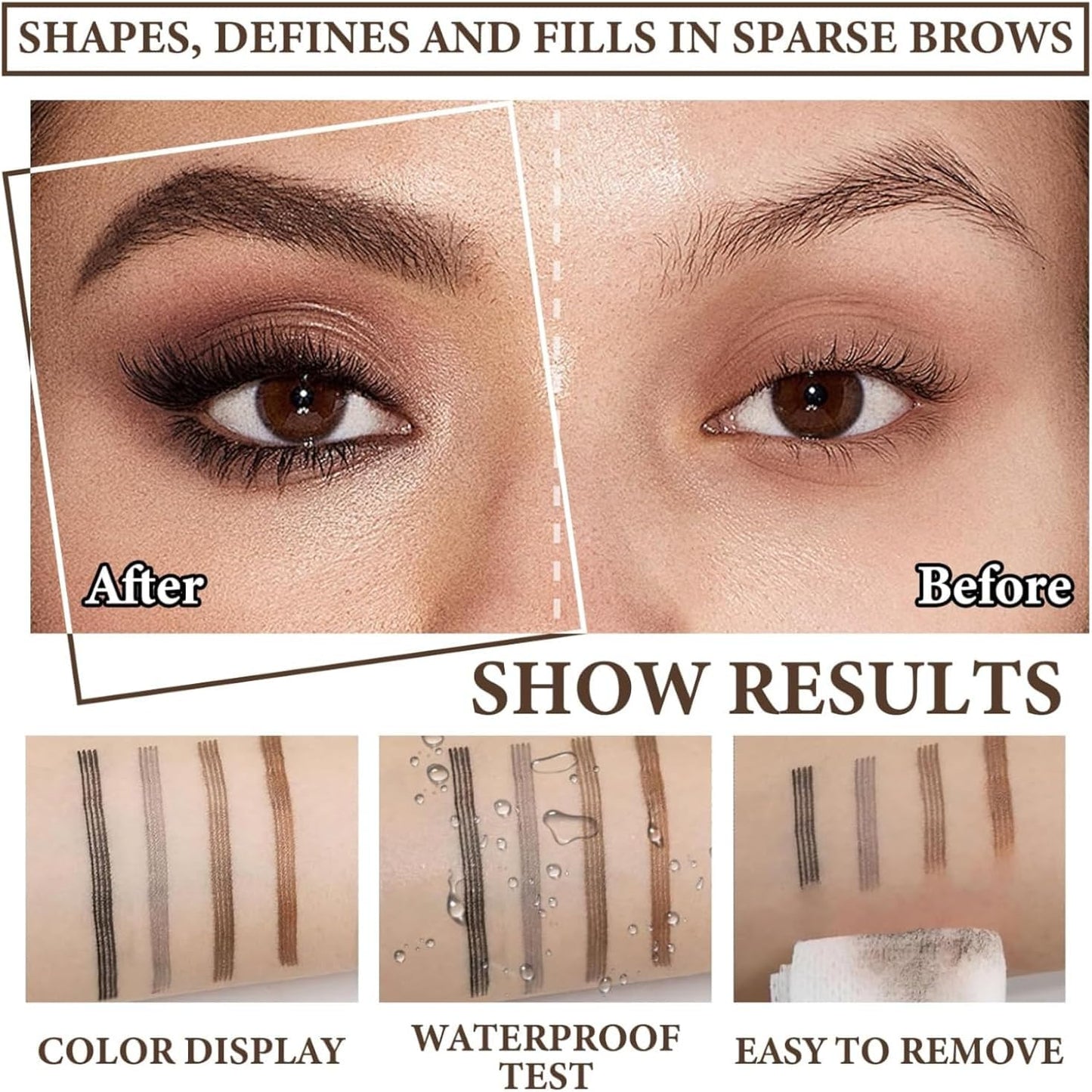 SUAKE™ قلم الحواجب الدقيق - دقة تُحدد