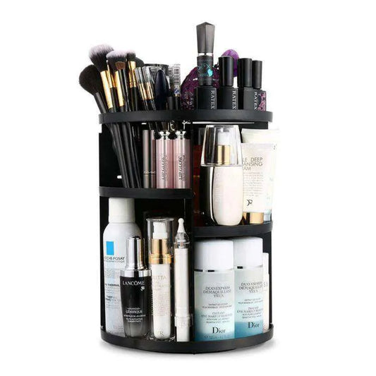 GlamOrbit™ 360 Makeup Organizer Box